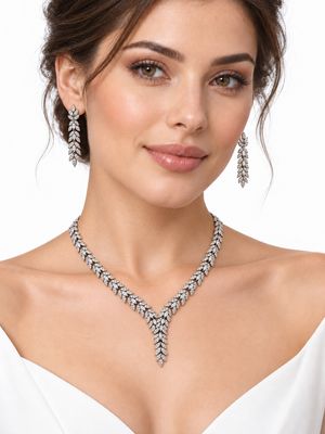 CRYSTAL LEAF ELEGANCE SET