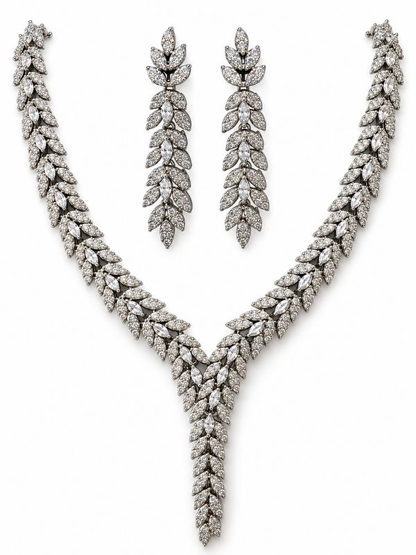 CRYSTAL LEAF ELEGANCE SET