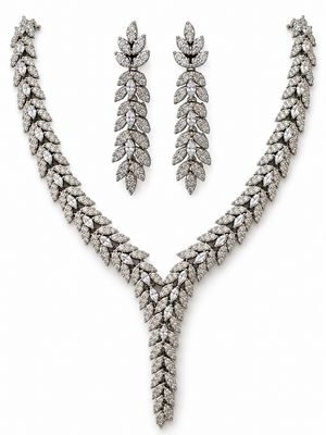 CRYSTAL LEAF ELEGANCE SET