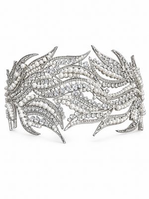PEARL CRYSTAL WAVES HEADPIECE
