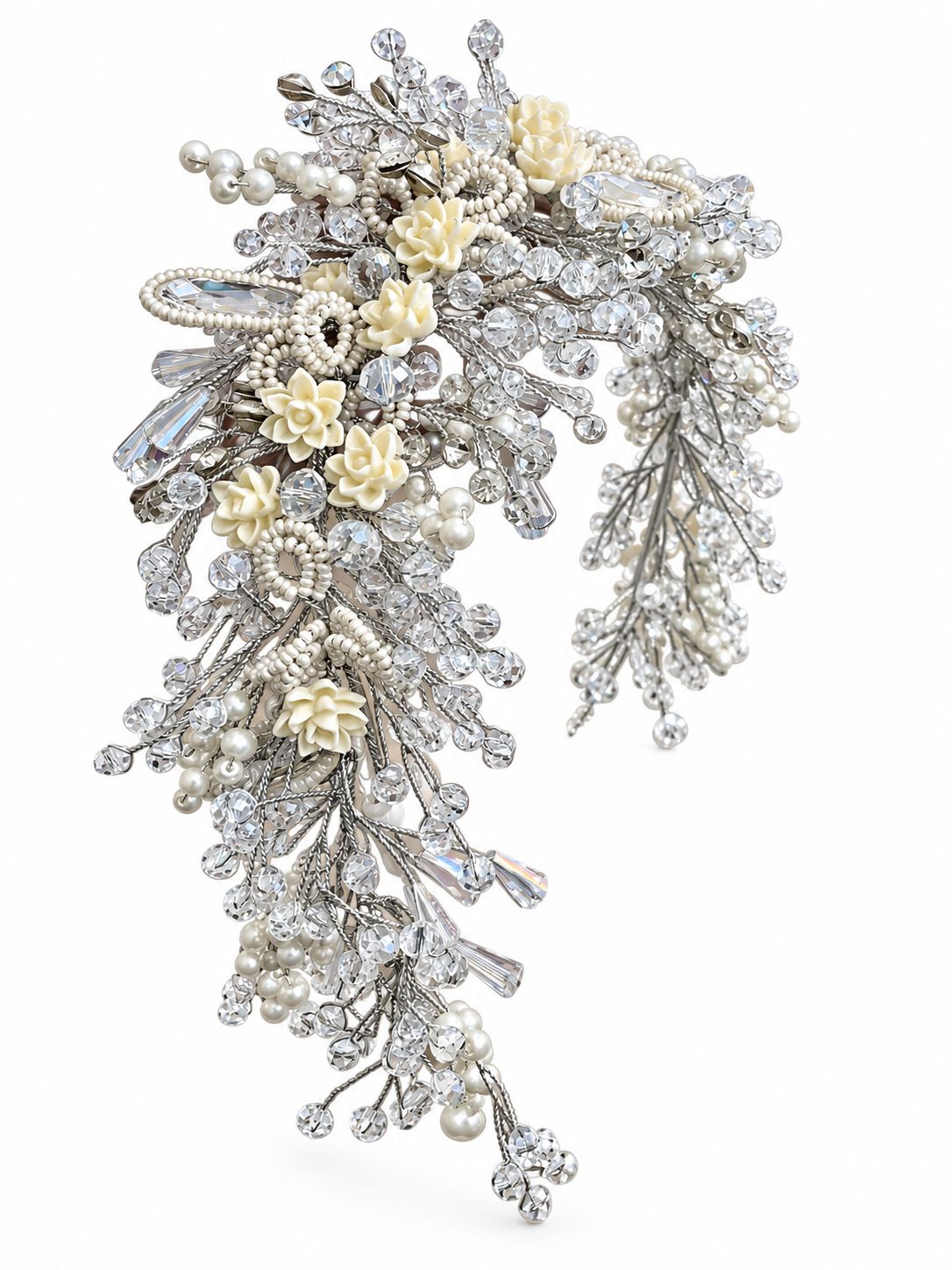 IVORY BLOSSOM PEARL HEADPIECE