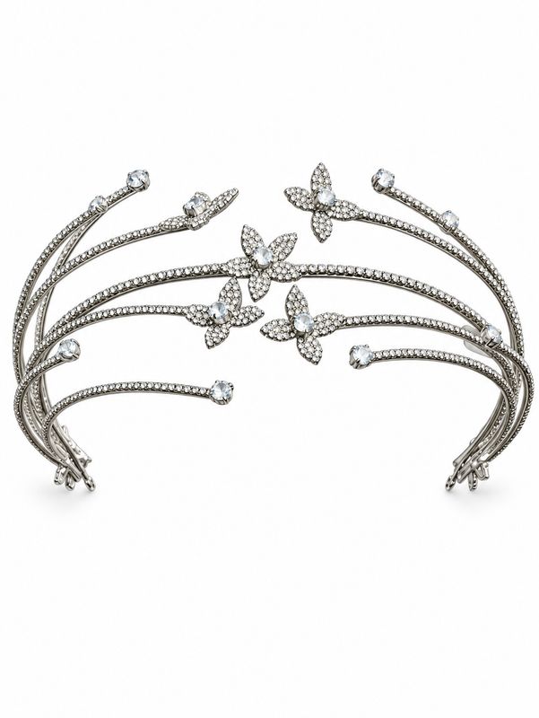SILVER GARDEN HEADPIECE