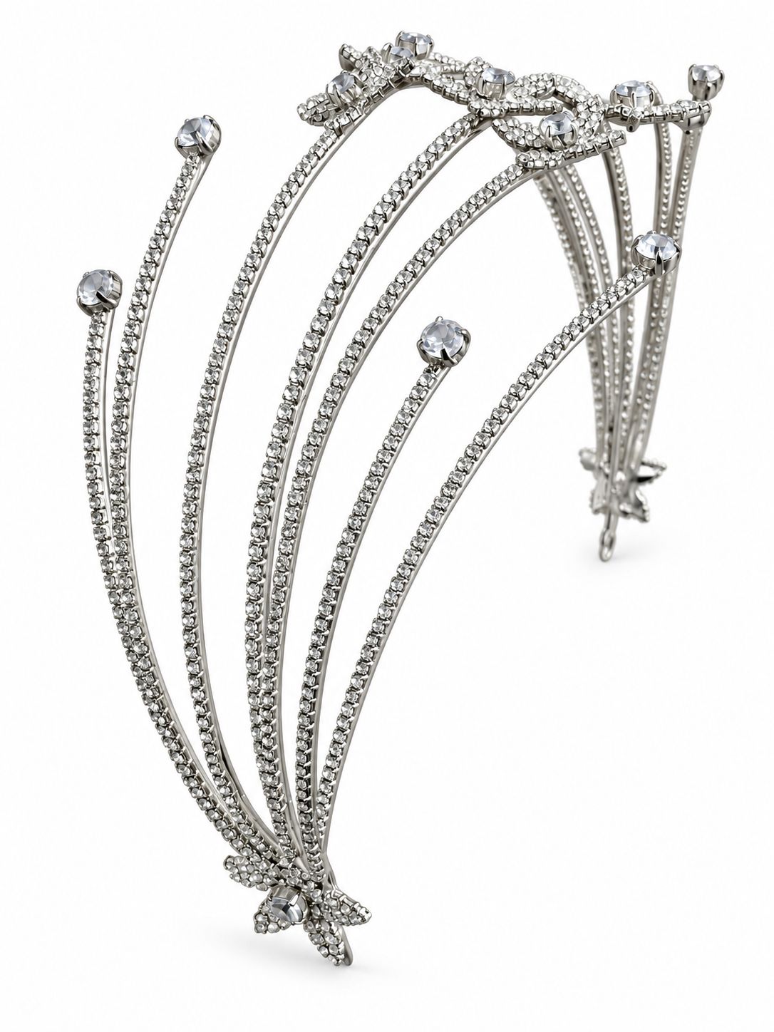 SILVER GARDEN HEADPIECE