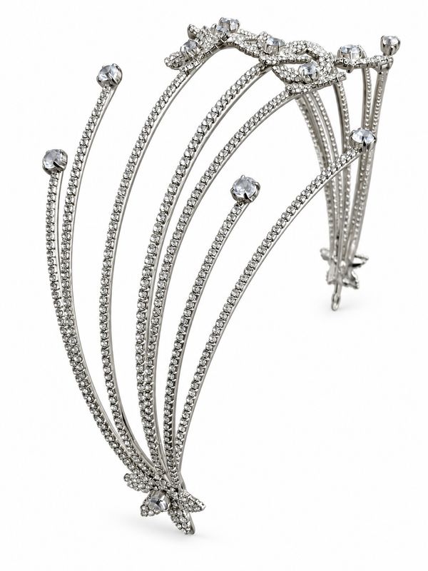 SILVER GARDEN HEADPIECE