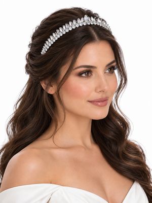 CRYSTAL TIARA HEADPIECE