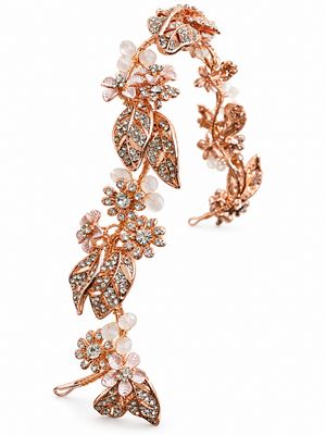 ROSE GOLD BOTANICAL HEADPIECE