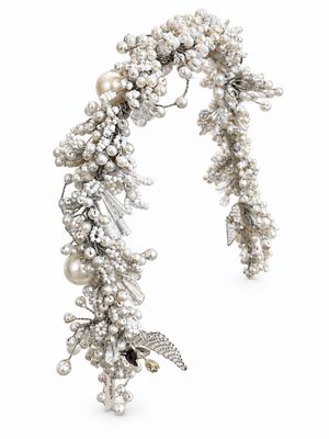 BEADED GARDEN HEADPIECE