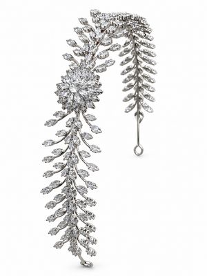 CRYSTAL FERN HEADPIECE