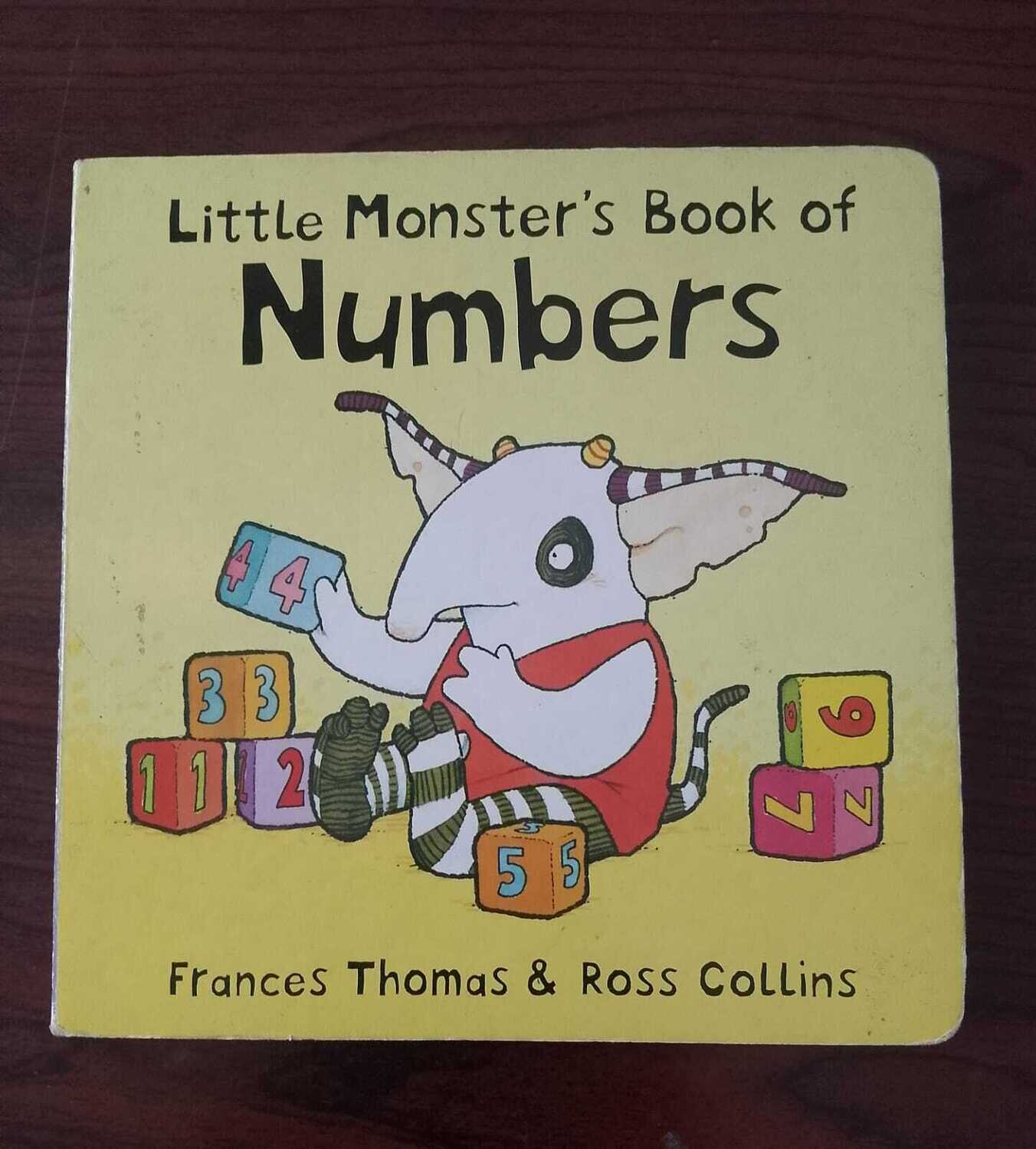 LITTLE MONSTER&#39;S BOOK OF NUMBERS