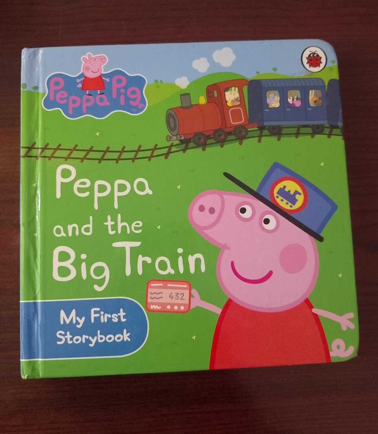 Peppa and the big train