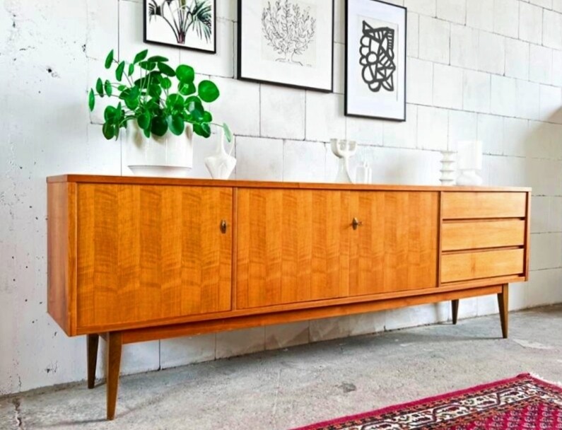 schouder domesticeren Allergie Mid Century sideboard | Vintage - dressoir, kast, tv meubel