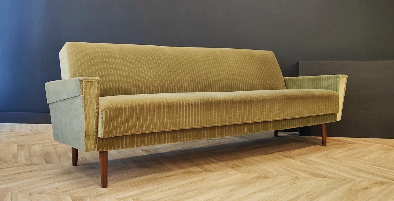 Mid Century slaapbank | Vintage - bank, sofa