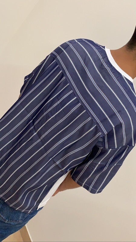 T-shirt basic retro camicia