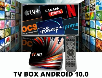 TV Box Android 4K 10.0 - Compatible Europe