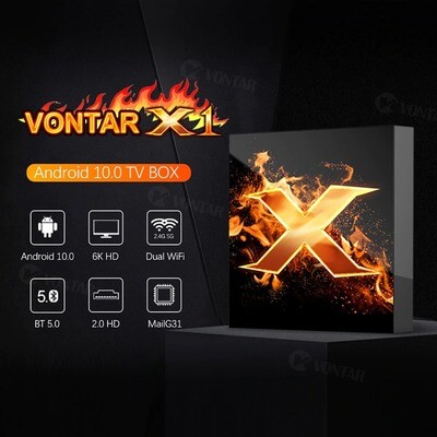 Box TV Android 10.0 Vontar | special services VOD