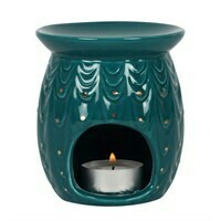 Oil Burner by Essential Peacock Design with Free Gift