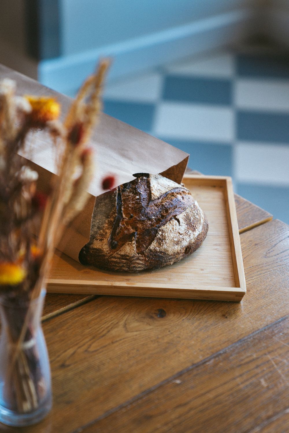 Pain aux olives et romarin