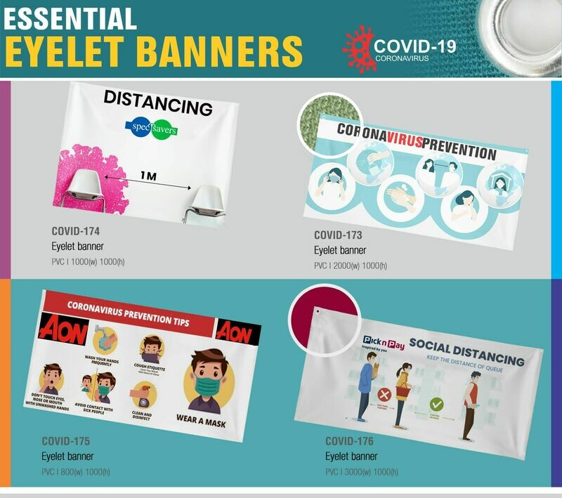 Eyelets Banners