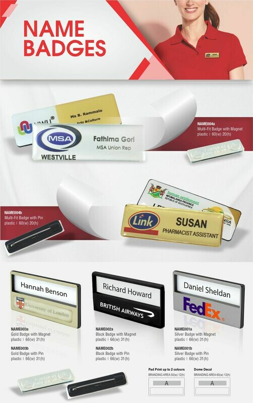 Name Badges