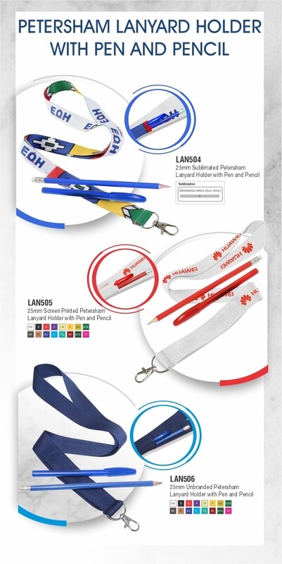 Lanyard holder with Pen and Pencil