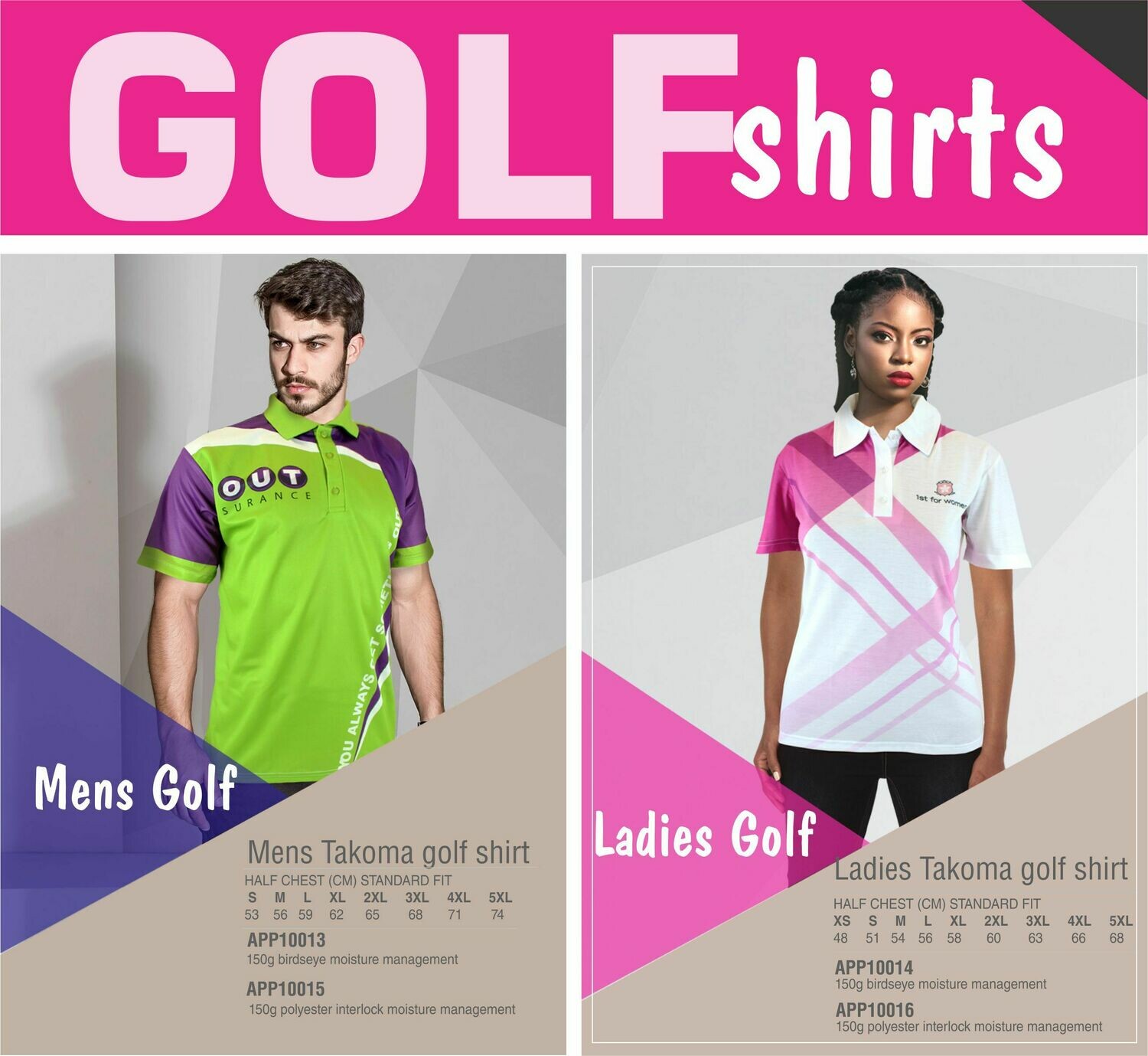 Ladies Takoma Golf shirt