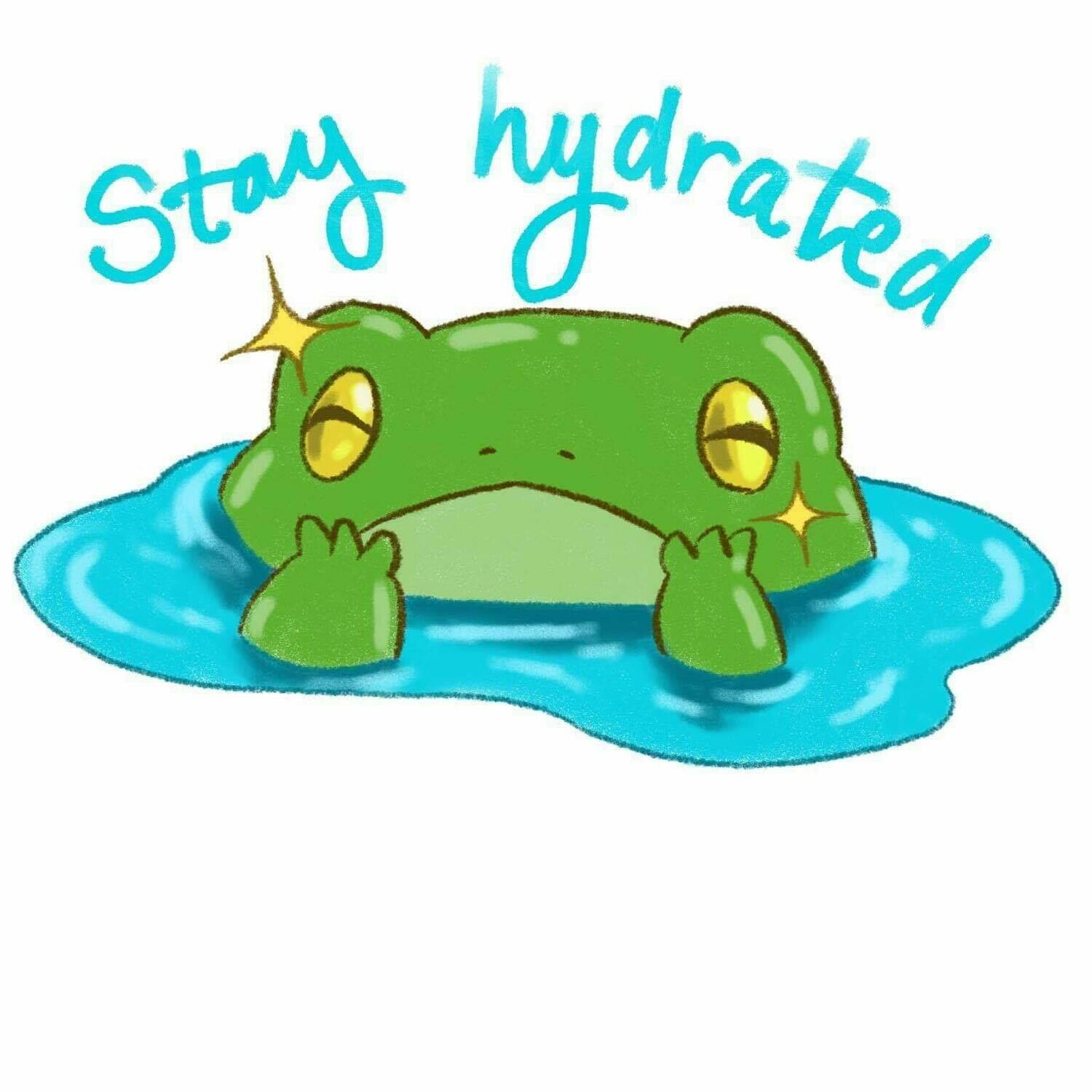 [MISc] Stay Hydrated Frog