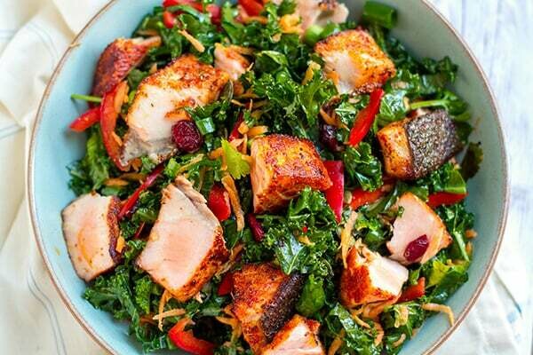 Fish &amp; Garlic Salad