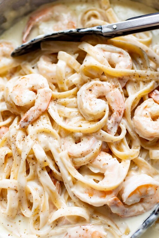 Shrimp Alfredo