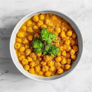 Curry Coconut Chick Peas
