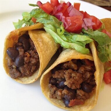 Black Beans &amp; Chunks Wraps