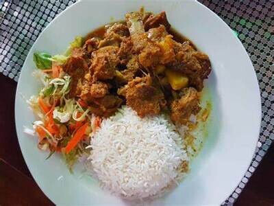 Curried Goat Meal