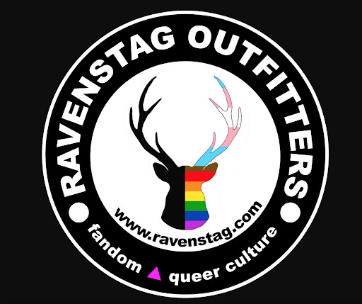 RavenStag Outfitters Logo Sticker