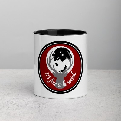 It's Fine To Be Weird Hannibal Mug with Color Inside