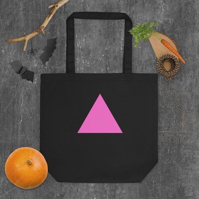 Very Queer Pink Triangle Eco Tote Bag