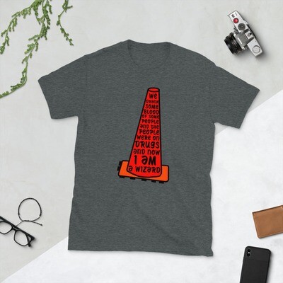 Nandor Drug Blood Wizard Traffic Cone Short-Sleeve Unisex T-Shirt