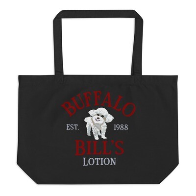 Buffalo Bill’s Lotion Large organic tote bag