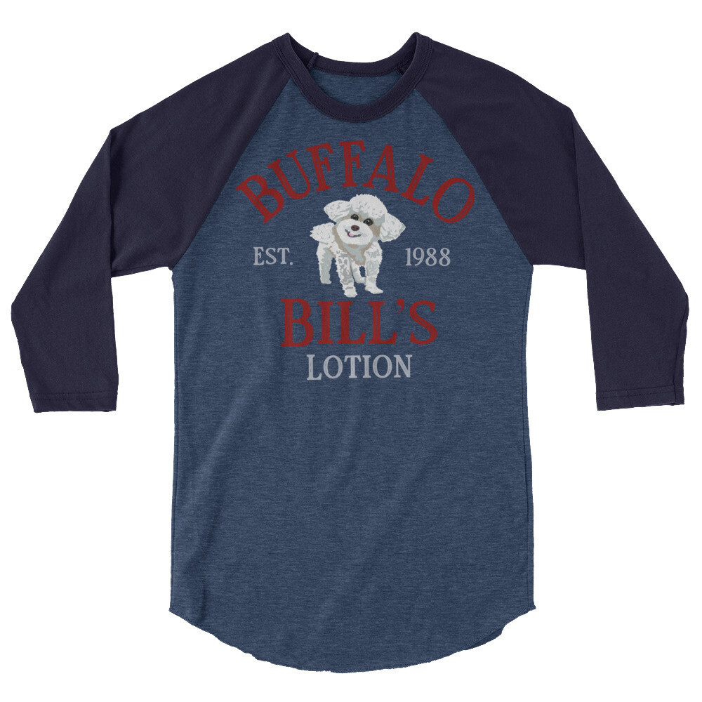 Buffalo Bill’s Lotion 3/4 sleeve raglan shirt