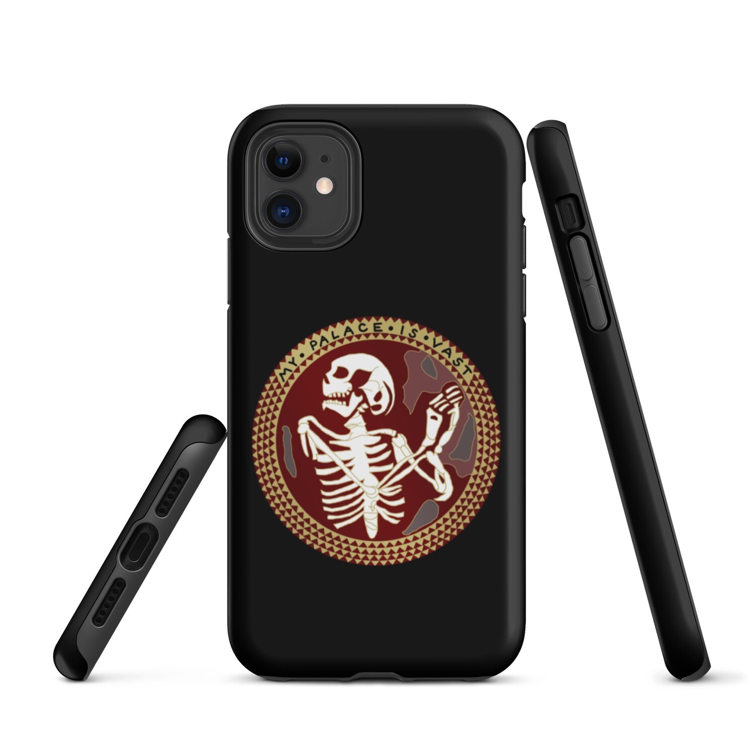 Norman Chapel Hannibal Skeleton Tough iPhone case