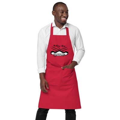 Nothing Here is Vegetarian Hannibal Organic cotton apron