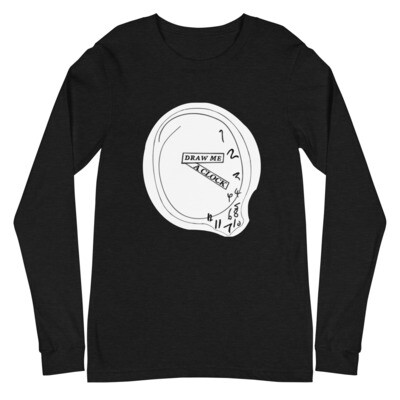 Draw Me A Clock Will Graham Hannibal Unisex Long Sleeve Tee