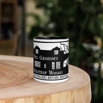 Hannibal Will Graham’s Wolftrap Whiskey Mug with Black Inside
