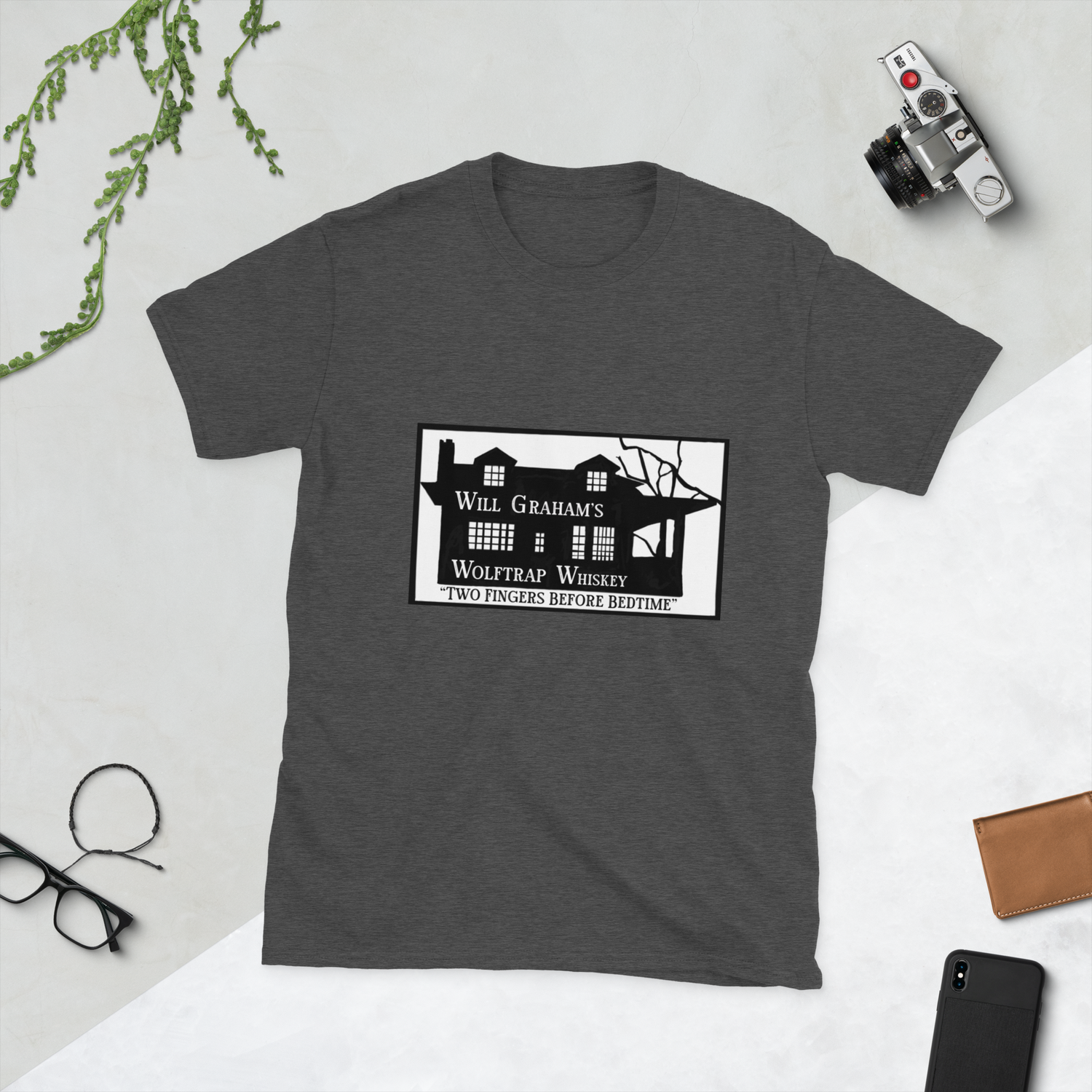 Hannibal Will Graham’s Wolftrap Whiskey Short-Sleeve Unisex T-Shirt