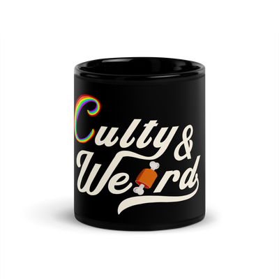 Hannibal Culty &amp; Weird Black Glossy Mug