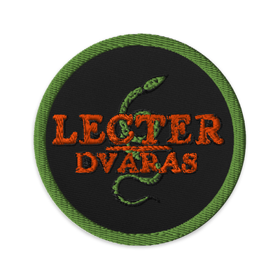 LECTER DVARAS Embroidered Patch