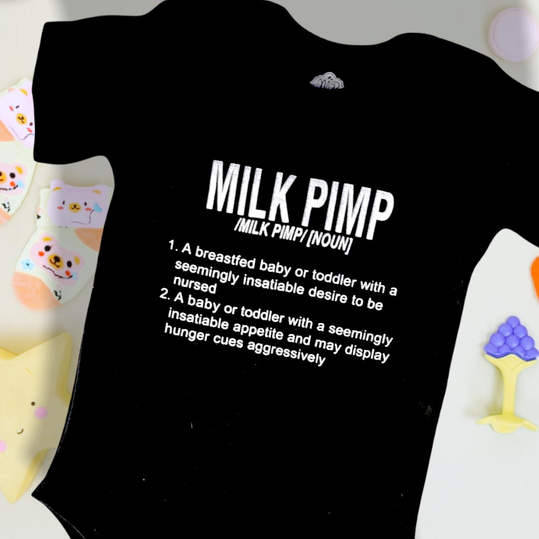 Milk Pimp defined onesie
