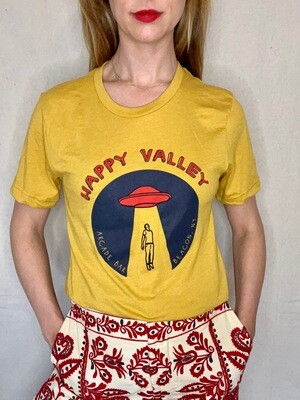 UFO T-Shirt - Mustard Yellow