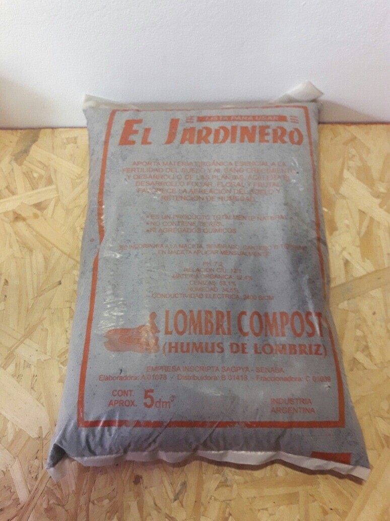 HUMUS DE LOMBRIZ - EL JARDINERO