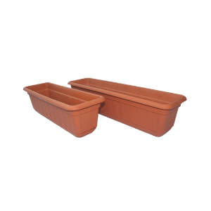 MACETA JARDINERA GINA 55 CM C/PLATO - MATRI