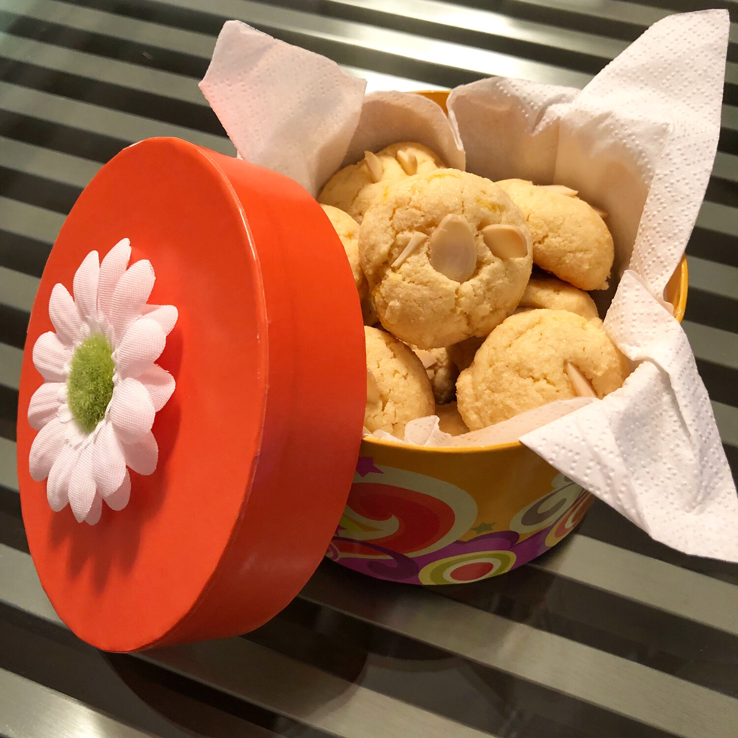 Lemon Almond GF Cookies
