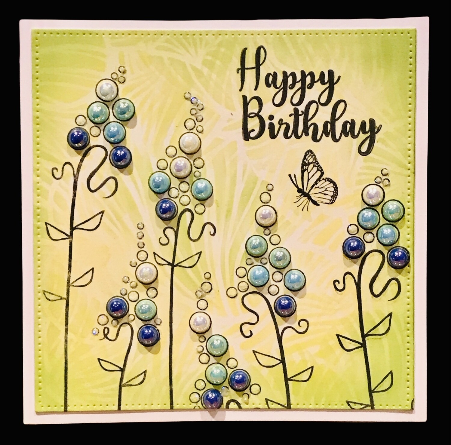 BIRTHDAY/ BEADS_BLUE GREEN